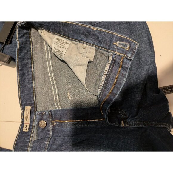 Lee Relaxed Bootcut Denim Jeans Women's 14M Dark Blue - Picture 12 of 14